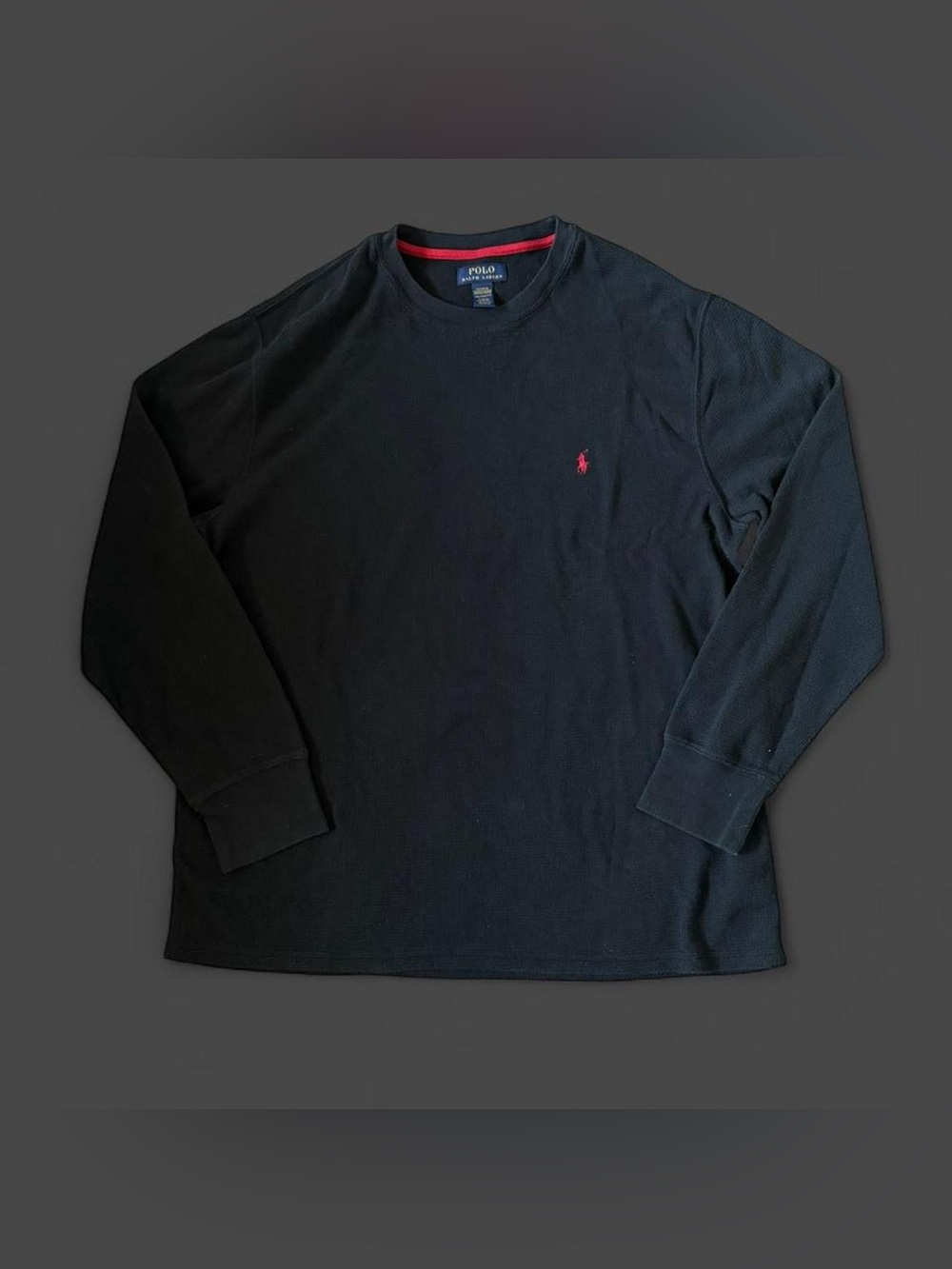 Polo Ralph Lauren black long sleeve shirt Size XXL #preppy #classic
